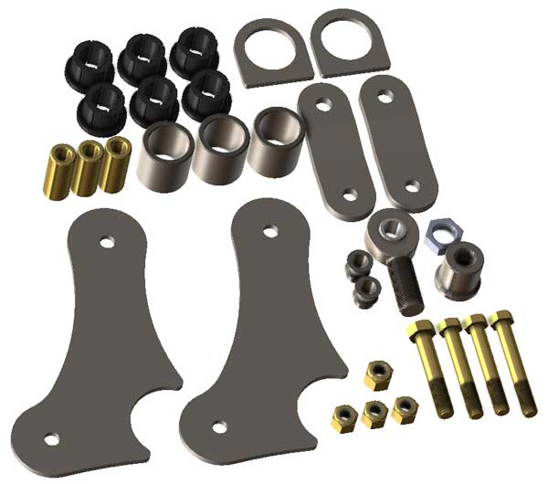 Traction Bar Kits Barnes 4WD