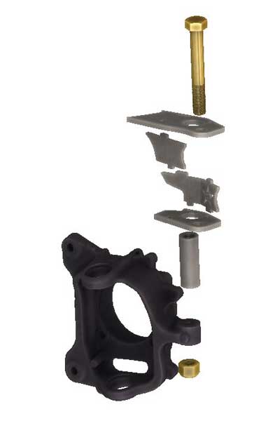 2017-2022 Ford Superduty Dana 60 Weld On Crossover High Steer Arms