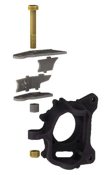 2017-2022 Ford Superduty Dana 60 Weld On Crossover High Steer Arms