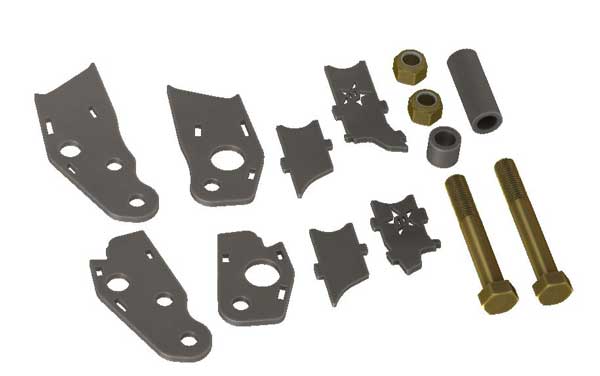 2017-2022 Ford Superduty Dana 60 Weld On Crossover High Steer Arms