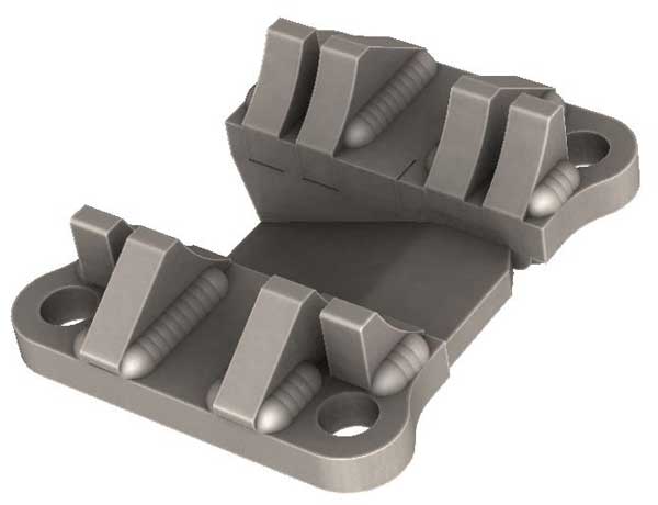 78-97 Ford Dana 60 U-bolt Plate – Barnes 4WD