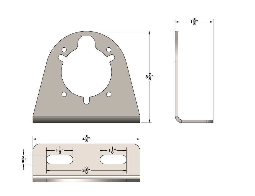 Filler Neck Mounting Bracket