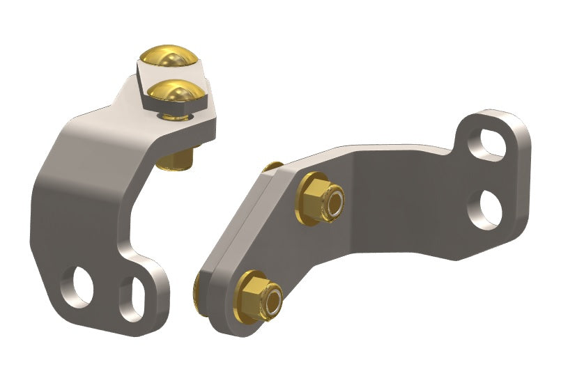 TJ/LJ Rear Frame Tie in Bracket Set