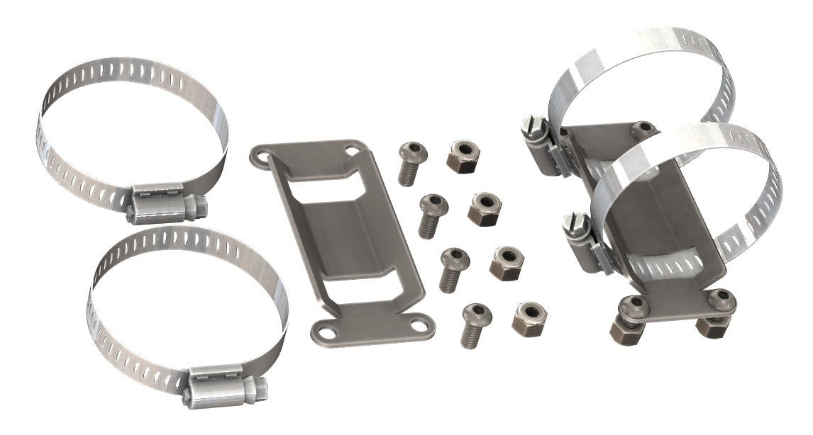 Bolt On Shock Reservoir Mounting Brackets Barnes 4WD