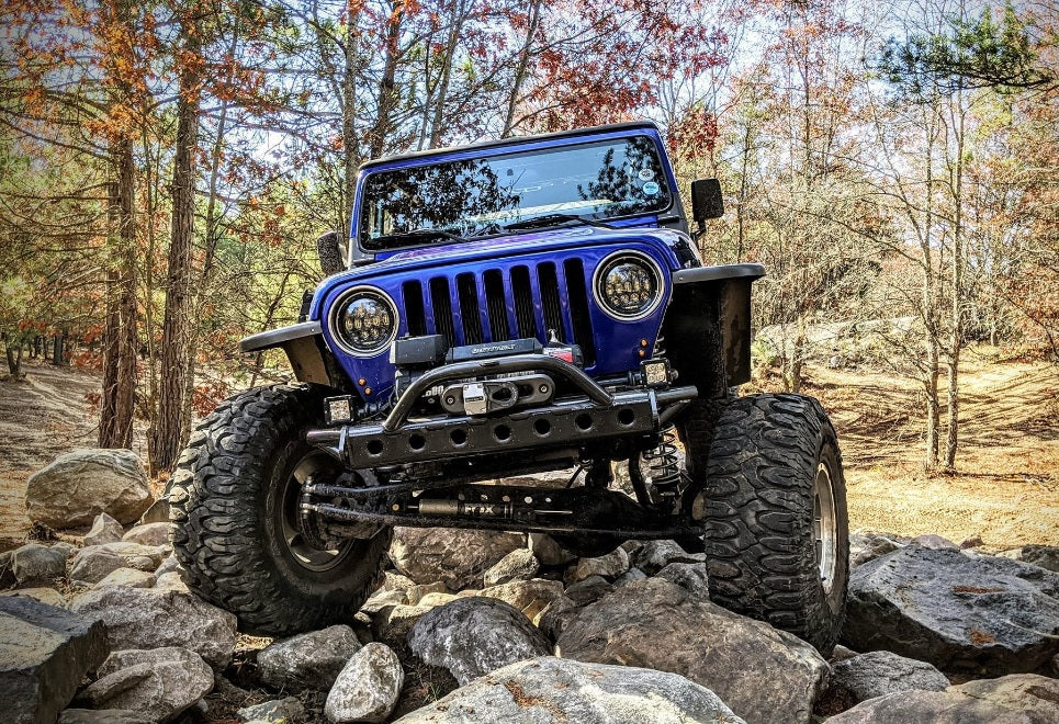 YJ, TJ, LJ Pritchett Canyon Front Bumper Welders Kit