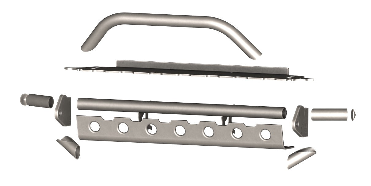 YJ, TJ, LJ Pritchett Canyon Front Bumper Welders Kit