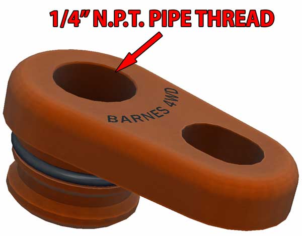 ABS Vent Conversion For Ford 8.8 and Sterling 10.25 or 10.5