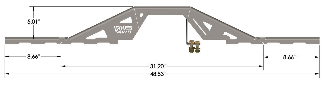Pro Series Ford 8.8 Axle Low Profile Truss