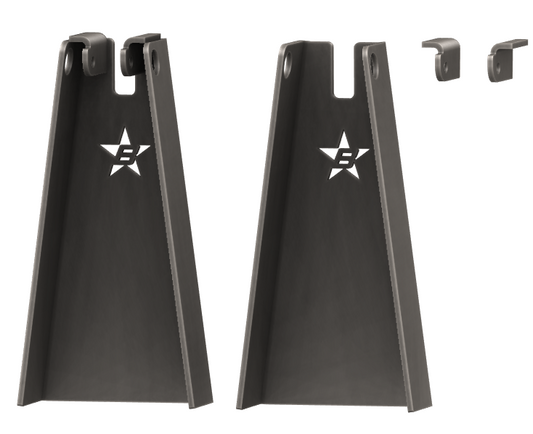 Frenched Shock Tower Pair