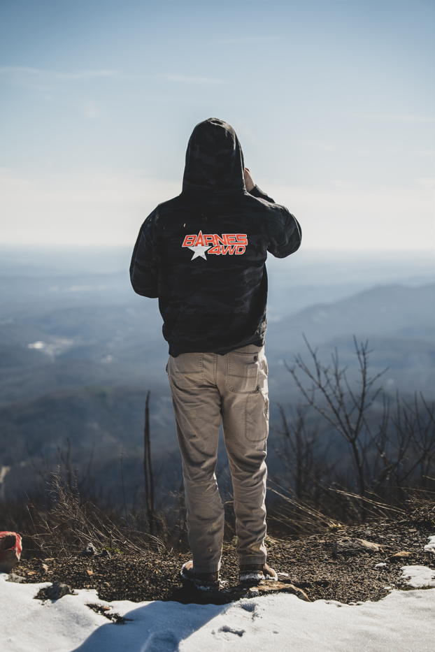 Black Multi-Cam Hoodie