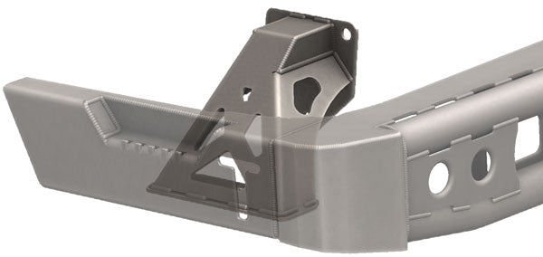 JT Gladiator Bed Guard Bracket Mounted