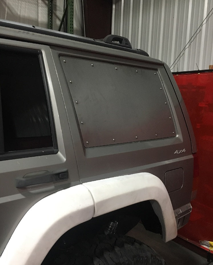 Jeep XJ Rear Window Delete Kit