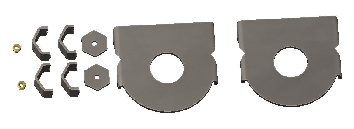 Jeep TJ Rear Coil Spring Brackets (Dana 60 and Ford 8.8)