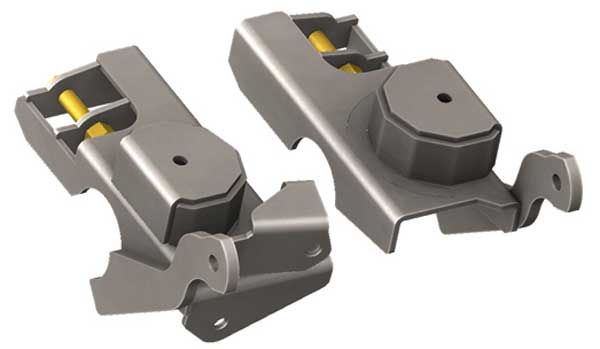 Jeep JT & JL Rubicon to Jeep TJ, LJ, XJ, ZJ, or MJ Front Axle Swap Bracket Set.