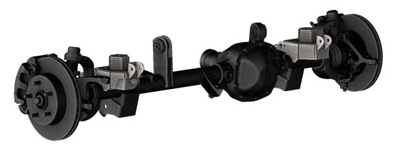 Jeep WJ Front Axle Coil Spring and Shock Bracket