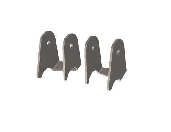 Jeep WJ Rear Axle Lower Control Arm Brackets