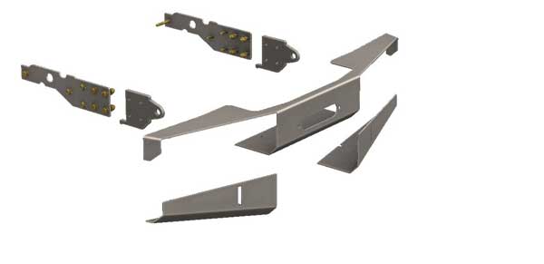 Jeep XJ/MJ Front Bumper Welders Kit