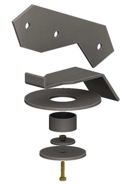 Jeep TJ and LJ Rear Coil Spring Relocation Kit