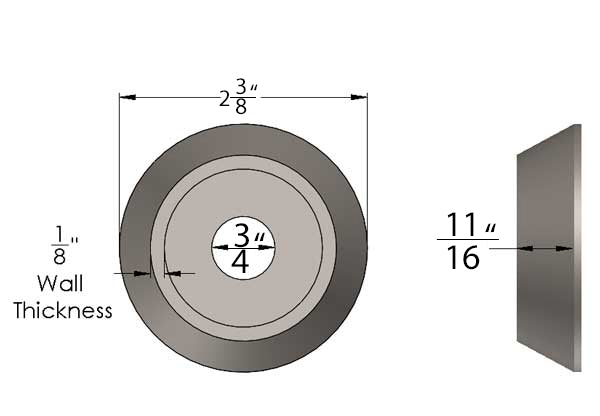 Bolt Protectors Dimensions