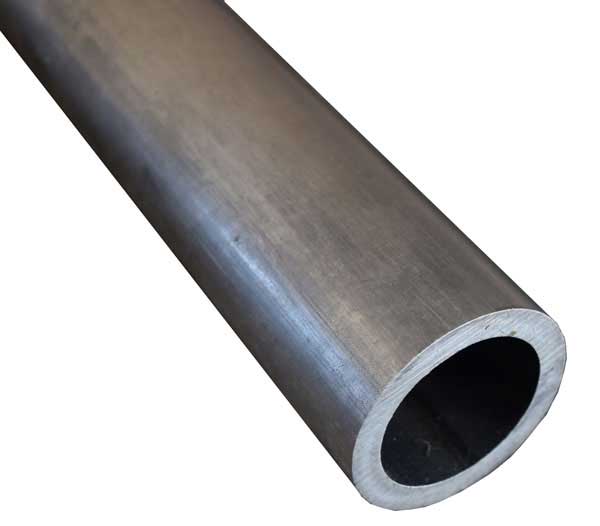 2.5" OD X 0.25" Wall DOM Steel Tube - 6 Inch Length, Seamless Round Tubing