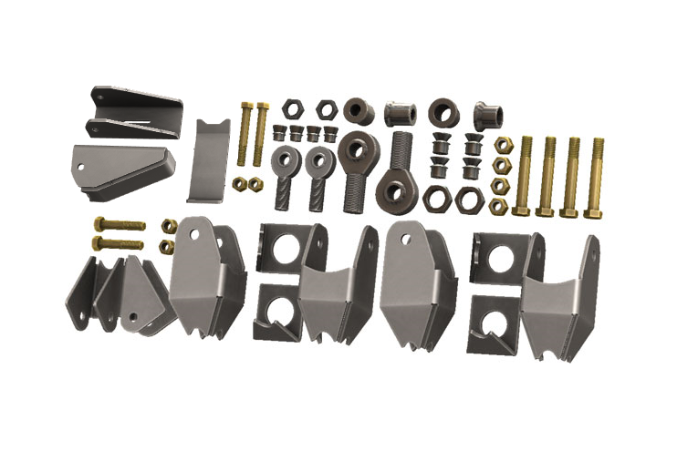 Ford Front Axle Radius Arm Swap with No DOM