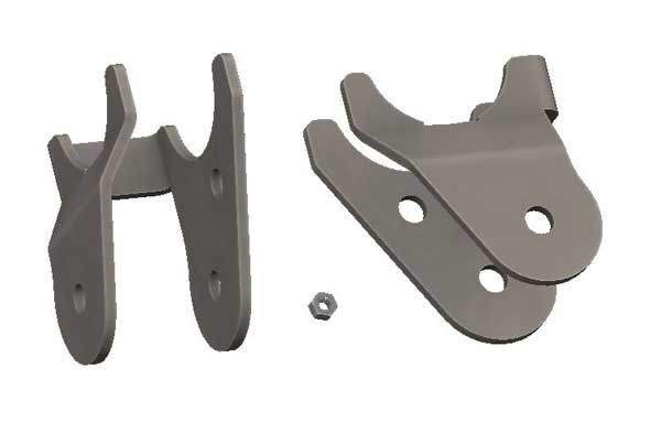 Bronco Rear Axle Lower Control Arm Brackets