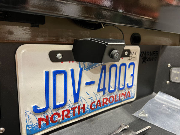 JT Rear Camera Relocation Kit Mounted