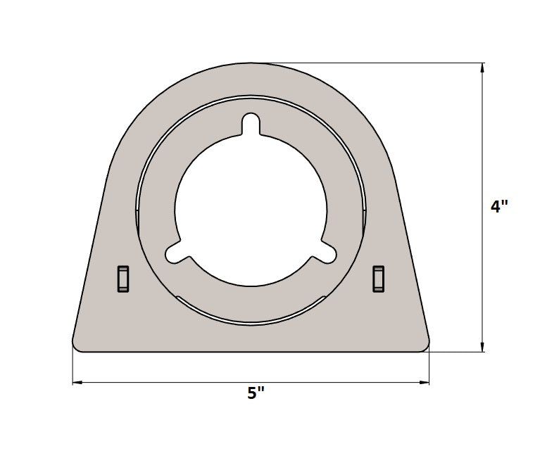 Tube Filler Neck Mounting Bracket