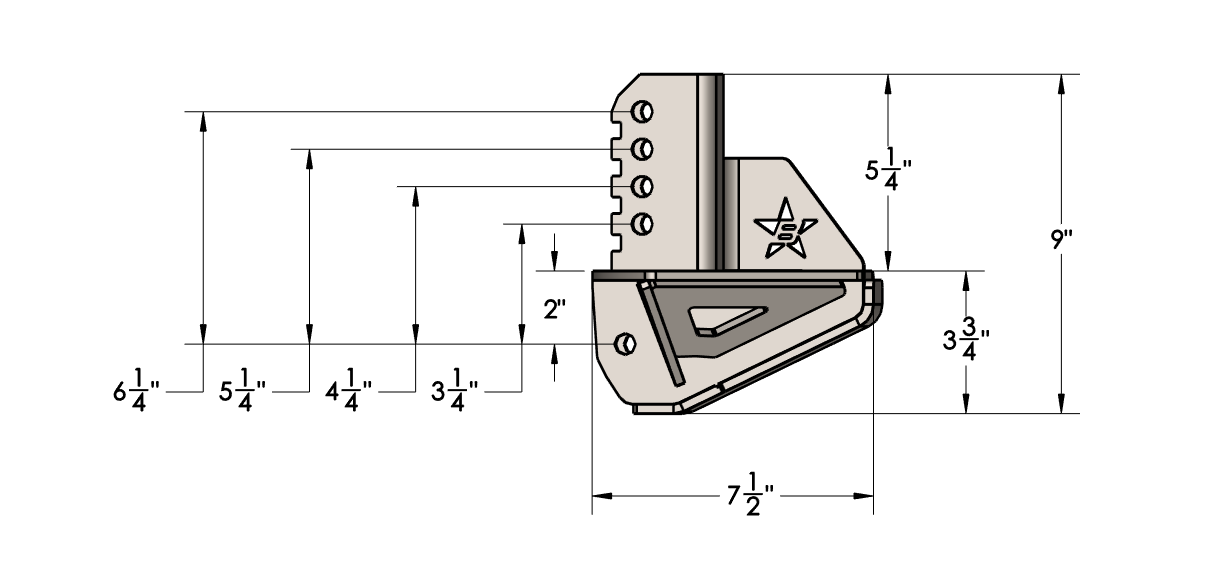 Adjustable Combination Link Bracket Kit