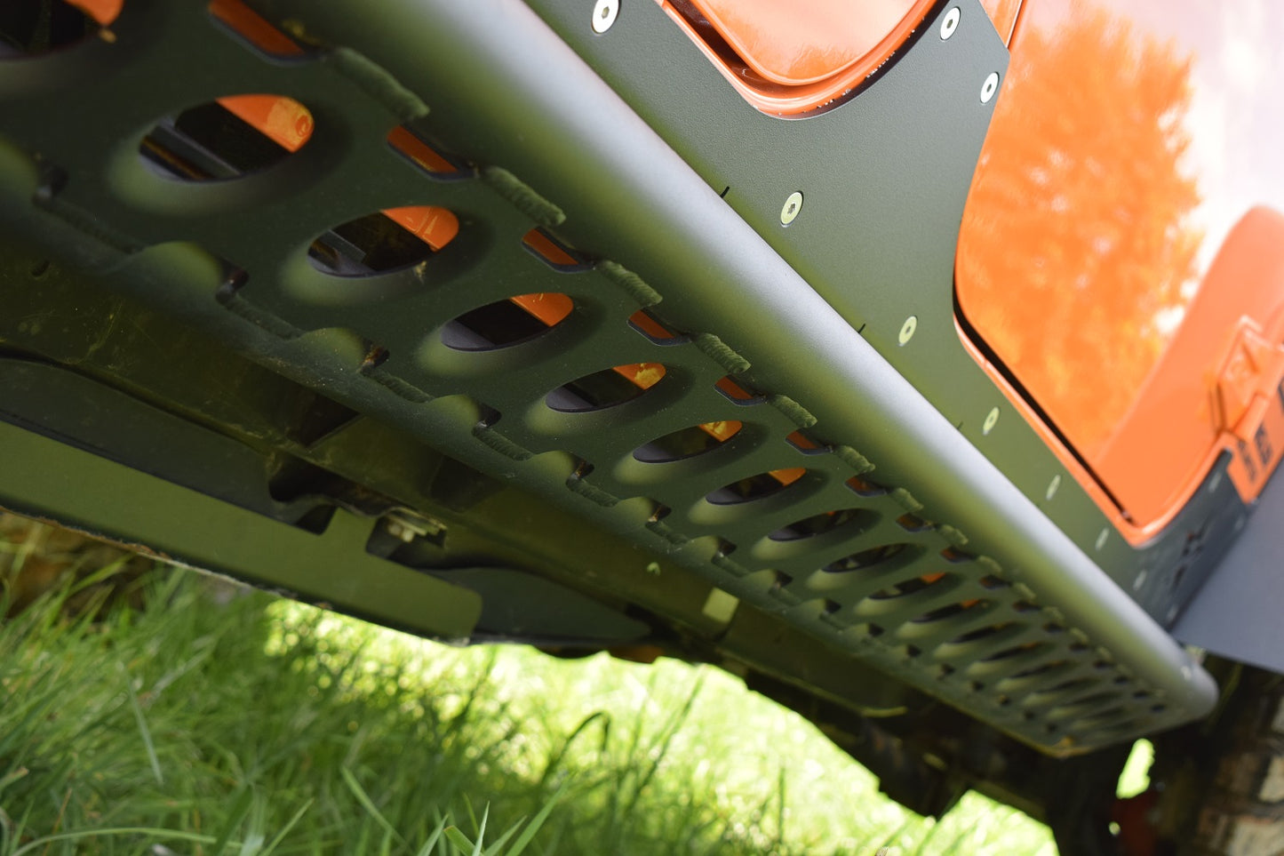 Shown with additional rocker guard
