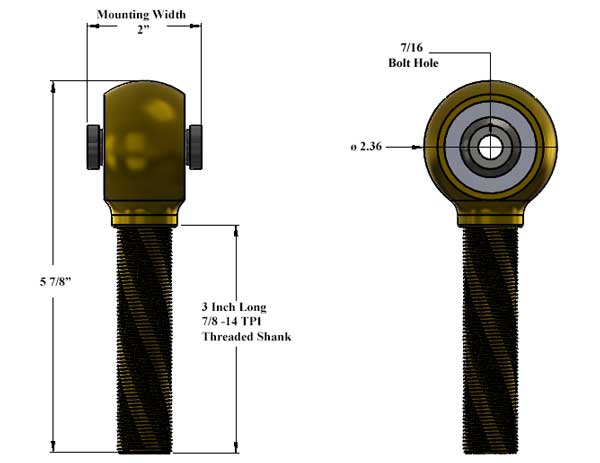 enduro joint dimension