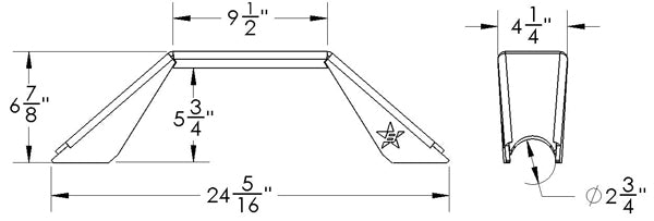 Small Axle Truss Dimensions