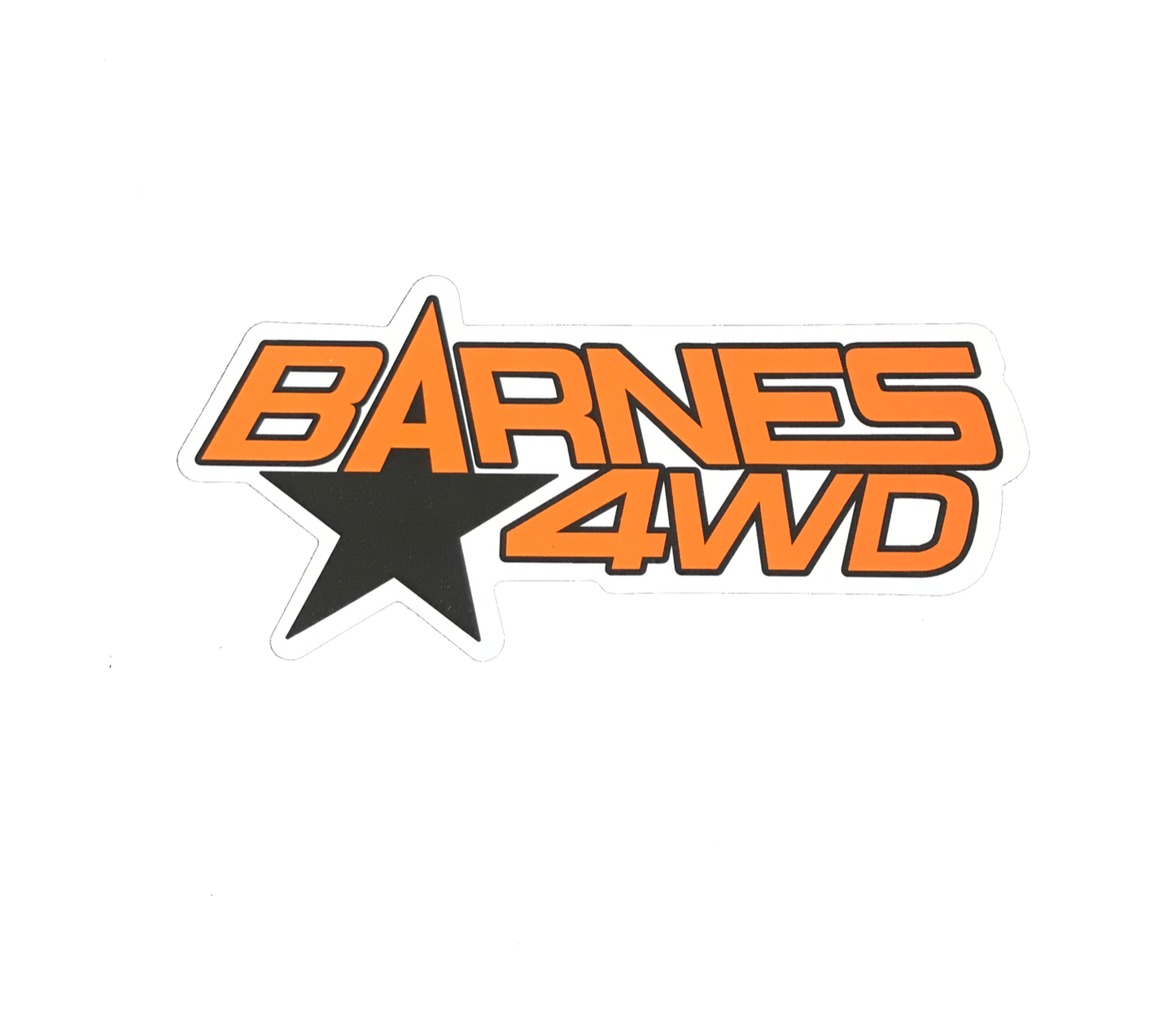 Barnes 4wd Logo Decal