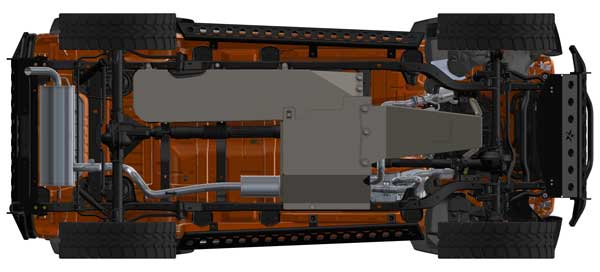JK Skid Plate Set