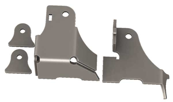 JK Raised Front Track Bar Bracket