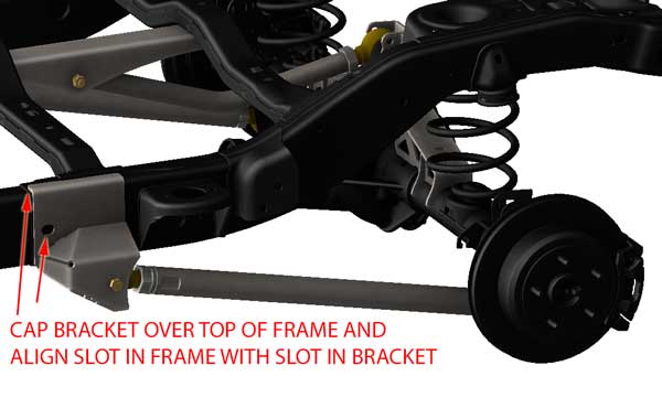 Jeep JK 3 Link Long Arm Rear