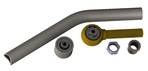 JK Rear Upper 3 Link Kit