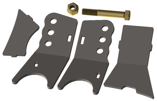 Jeep JK 3 Link Suspension Front Axle Bracket