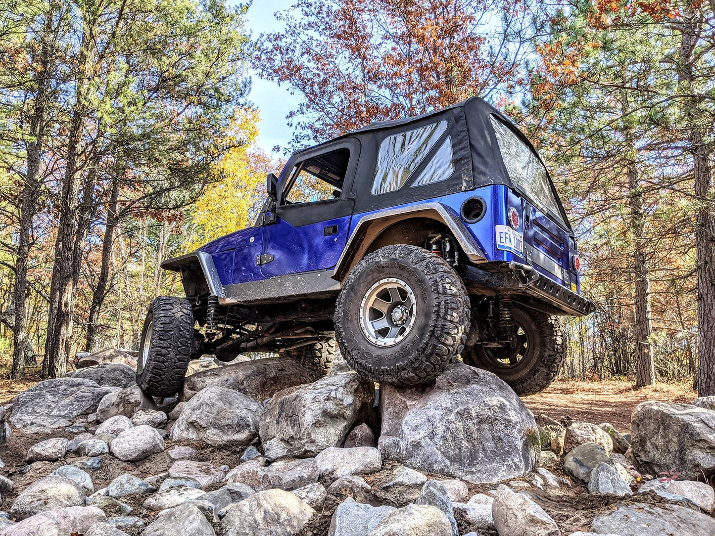 TJ LJ YJ Pritchett Canyon Rear Bumper