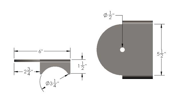 OFFSET COIL MOUNT DIMENSIONS