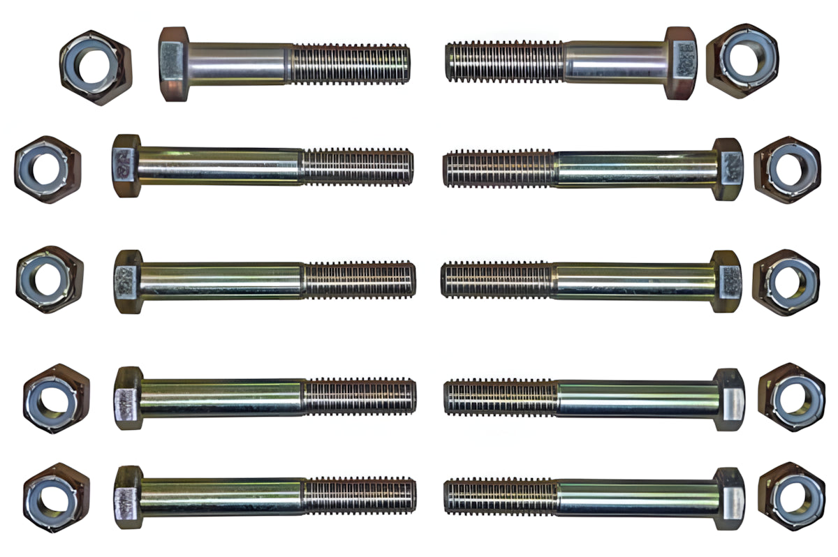 Parallel Four Link Grade Eight Hardware 9/16"-12 x 4"