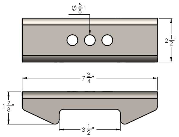 Rockwell Square Spring Perch Dimensions 