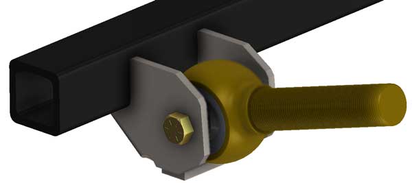 Square Link Bracket with enduro