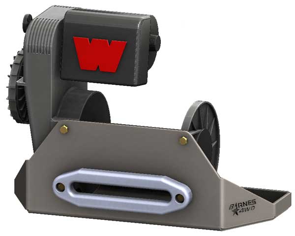 Warn Winch Mounting Bracket