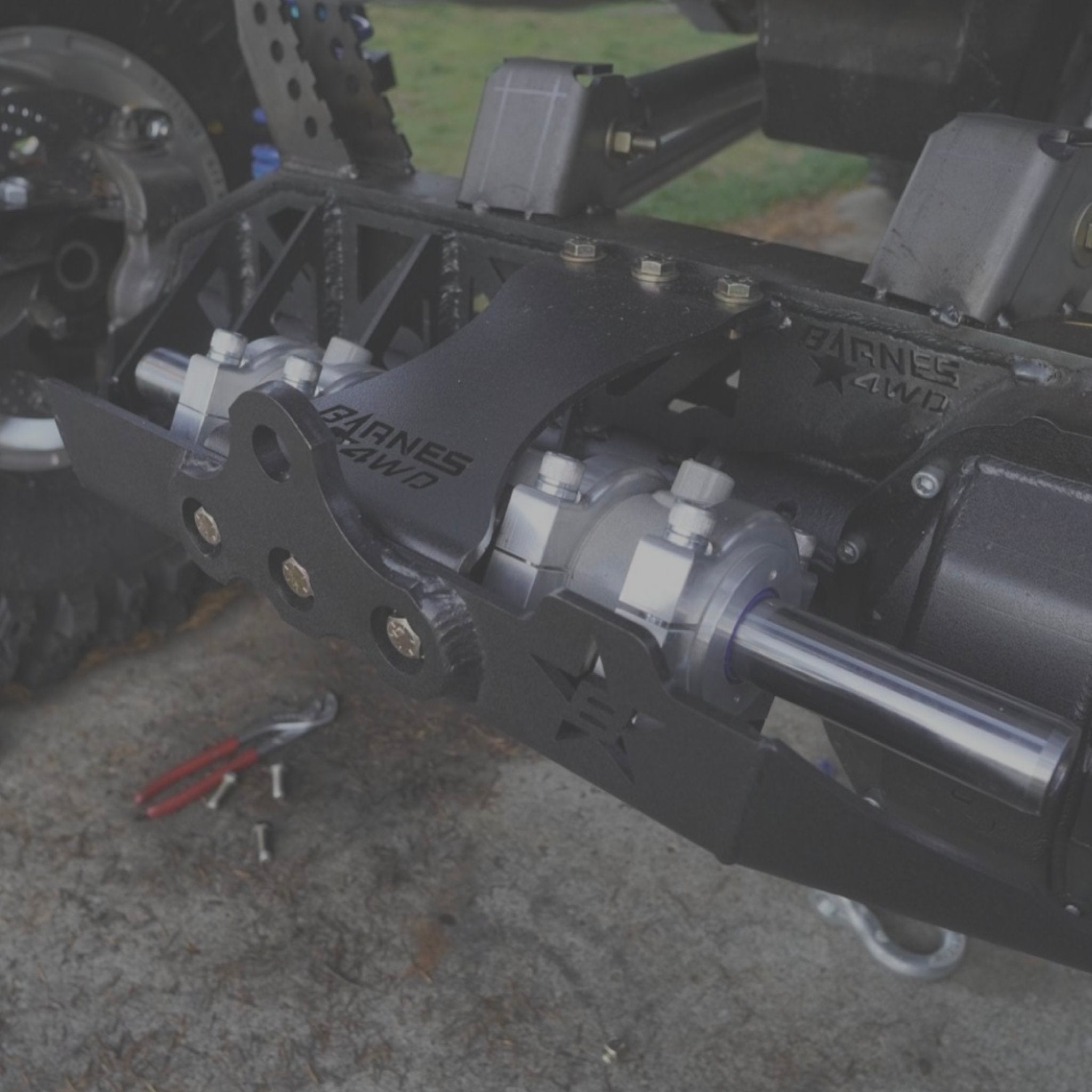 Barnes Racing Pump Rear Drive Heavy Duty Steering – Barnes 4WD