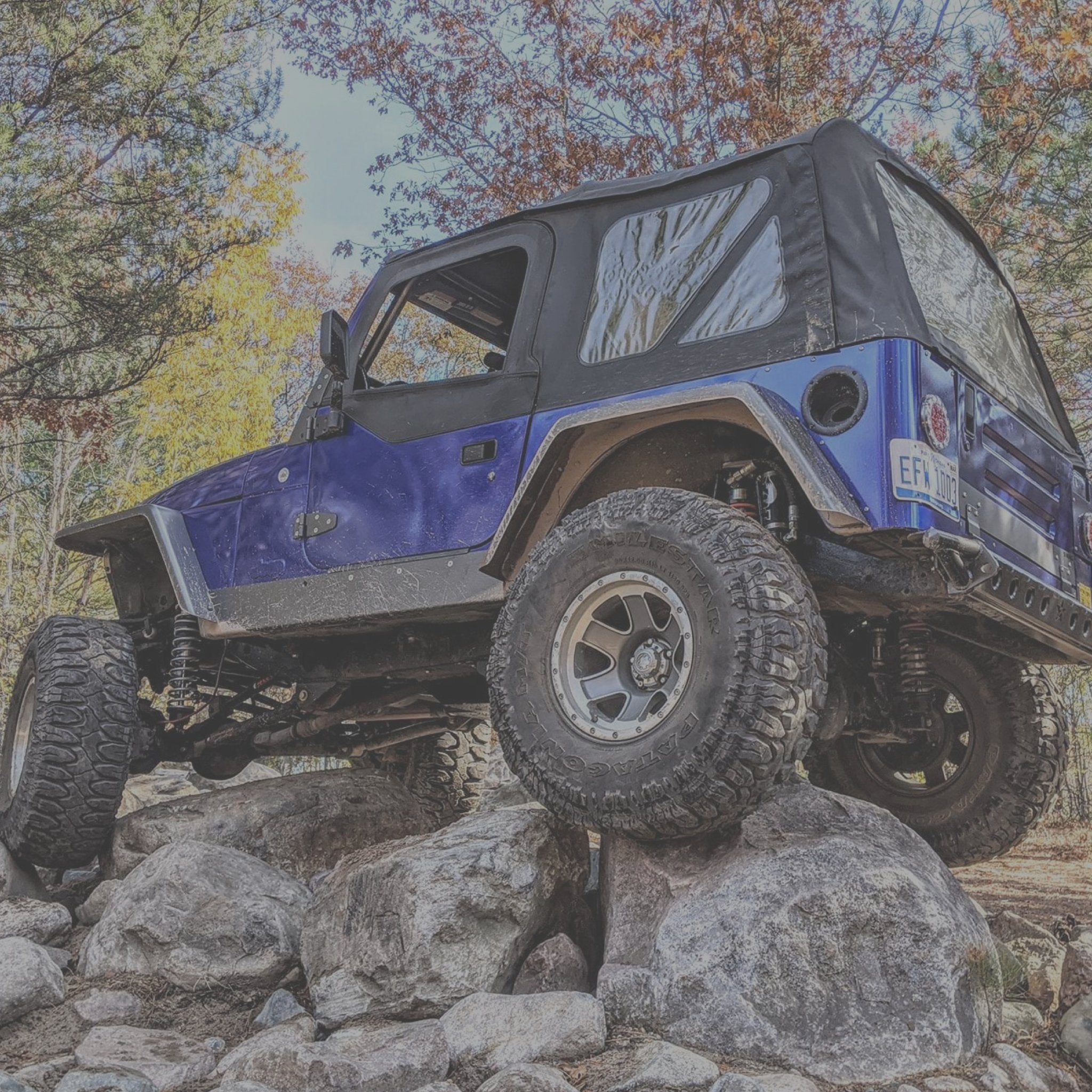 Jeep TJ/LJ Body Armor Barnes 4WD