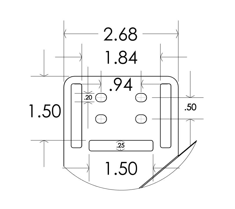 Bronco Center Console Molle Panels
