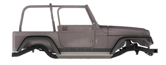 Jeep TJ Boat Side Skid Plate System