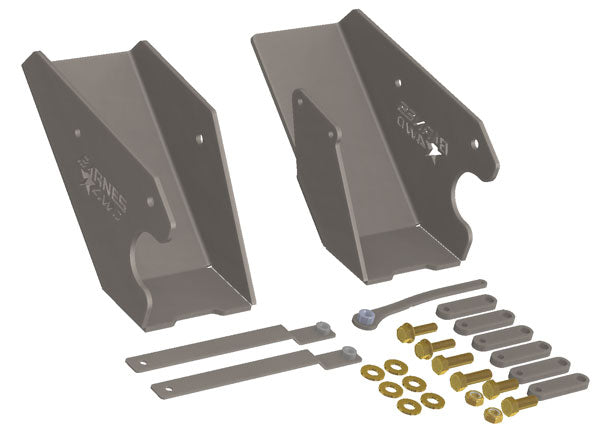 Bronco Rear Frame Lower Control Arm Skid Plates