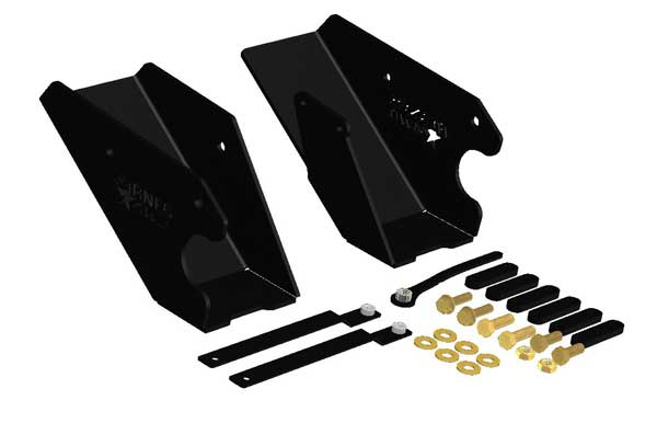 Bronco Rear Frame Lower Control Arm Skid Plates